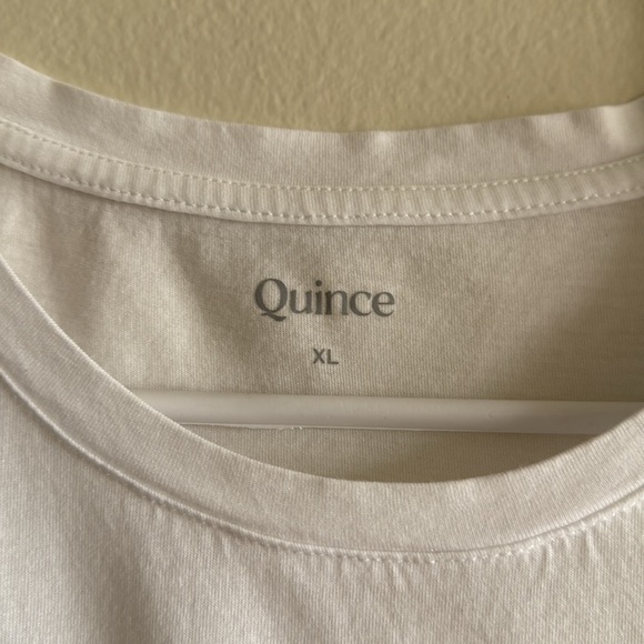 Quince Cotton Modal White Muscle Tank Top - Picture 4 of 8